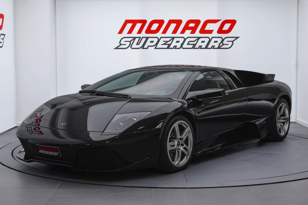 Lamborghini Murcielago LP 640, voiture de sport, à vendre dans notre showroom à Monaco.