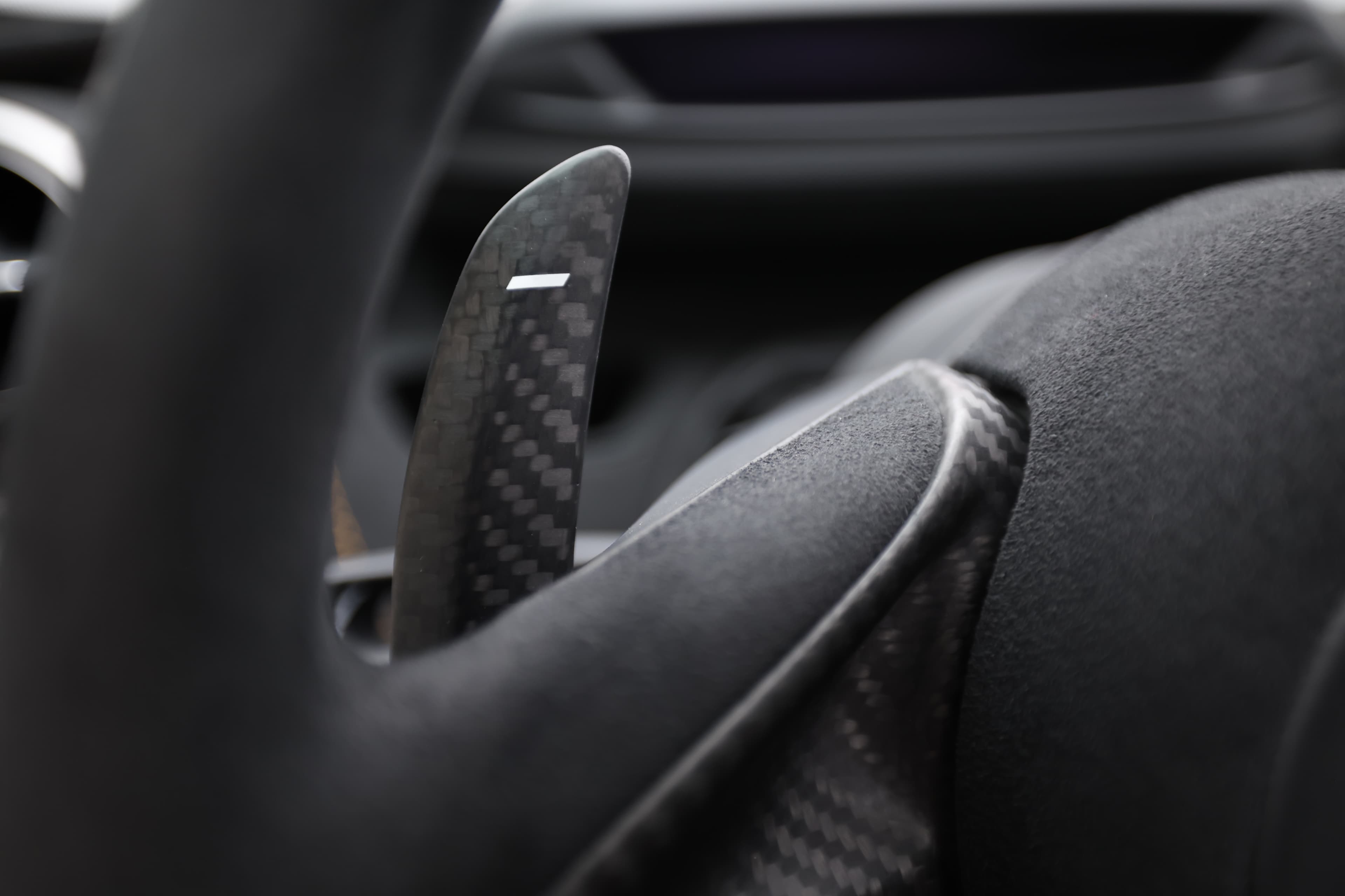 Mclaren 765 LT palette volant carbone 